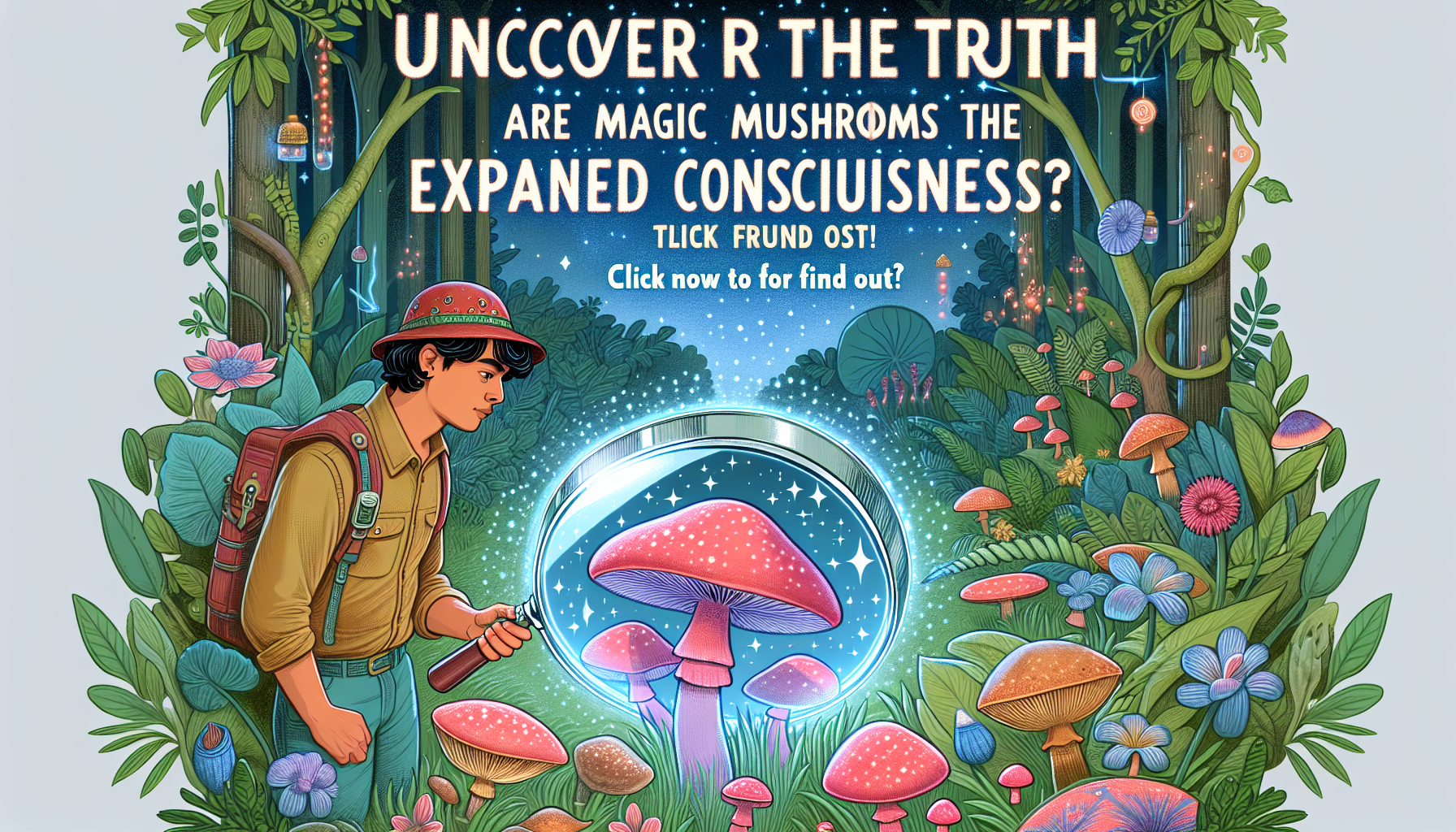 explore the potential of magic mushrooms in unlocking the mind with this intriguing exploration of their effects and possibilities.