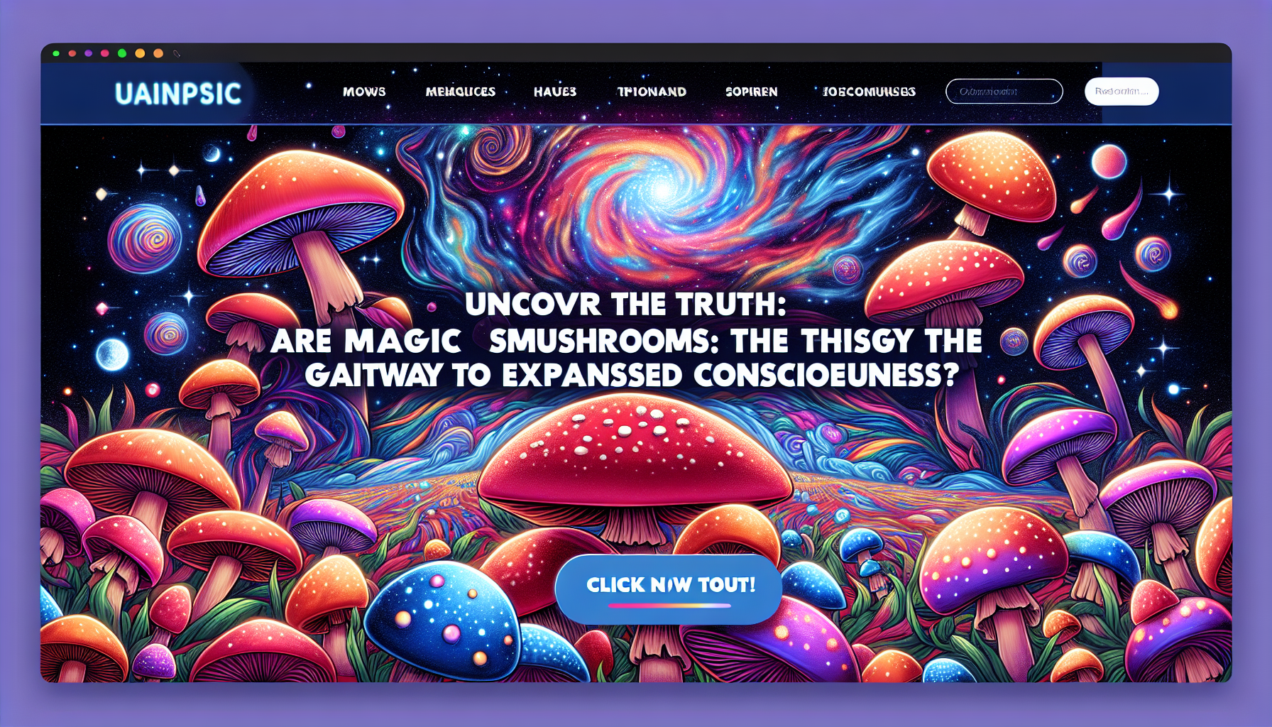 explore the potential of magic mushrooms in unlocking the mind and expanding consciousness. learn about the possible benefits and risks of using magic mushrooms for mental exploration.